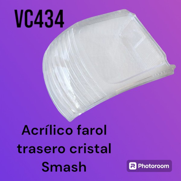 ACRILICO FARO TRASERO  SMASH (CRISTAL) VC