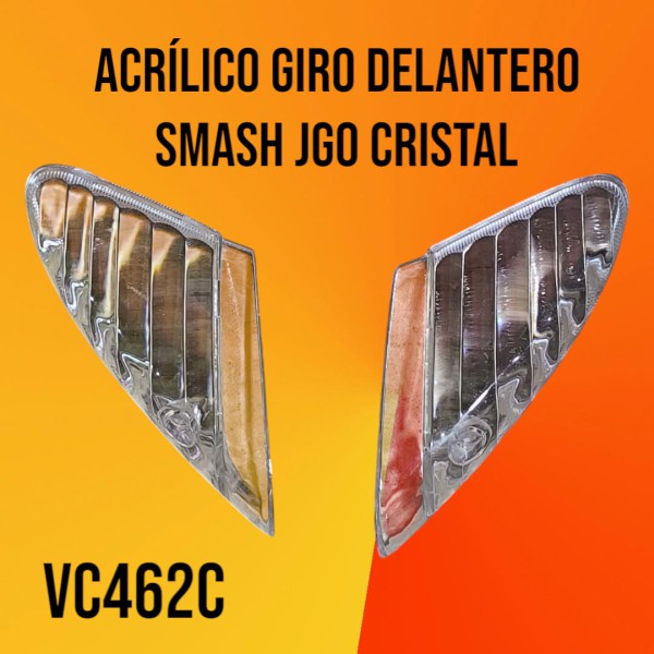 ACRILICO GIRO DEL. SMASH JGO (cristal) VC
