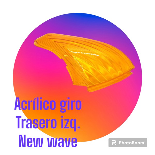 ACRILICO GIRO TRAS IZQ NEW WAVE PLASTICA VC