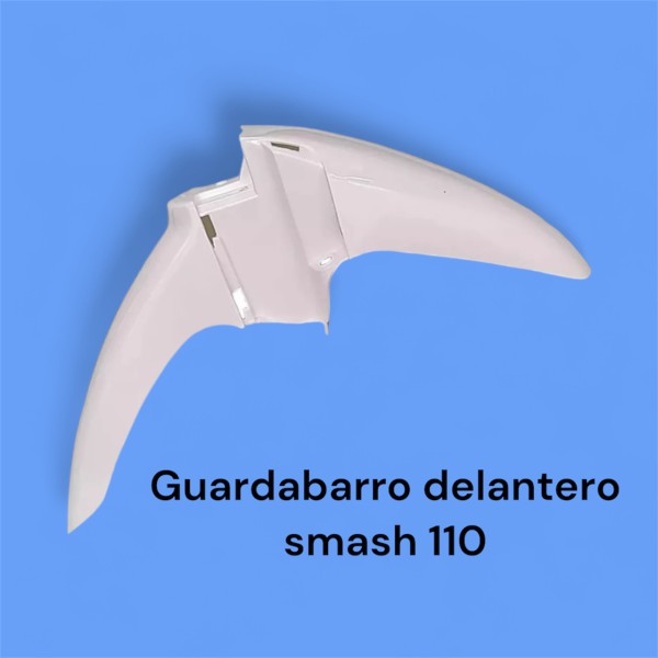 GUARDABARRO DELAN SMASH BIZ BLANCO VC