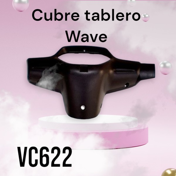 CUBRE TABLERO Honda New Wave NEGRO