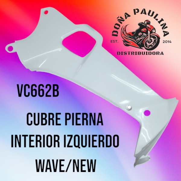 CUBRE PIERNA WAVE/NEWINTERIOR IZQUIERDO BLANCO