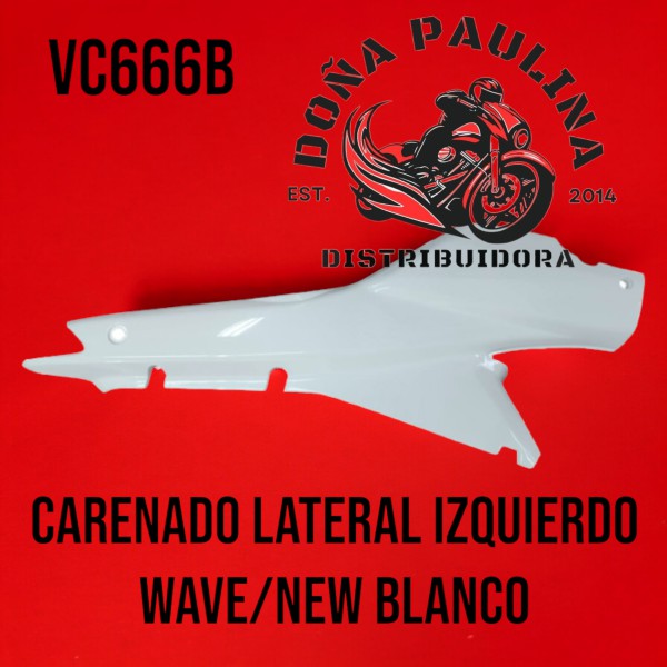 CARENADO LATERAL IZQUIERDO WAVE/NEW BLANCO