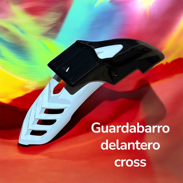 GUARD DELAN CROSS JGO NEGRO/BLANCO PLASTICA VC