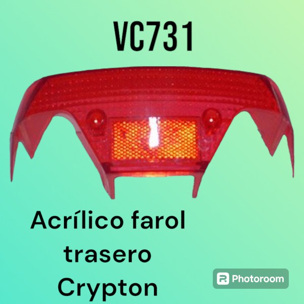 ACRILICO farol TRASERO CRYPTON (SOLO) VC