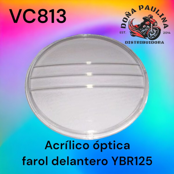 ACRILICO FAROL DELANTERO YBR 125 - CG 150 VC