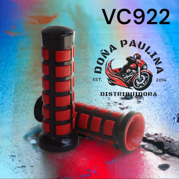 PUÑOS 22/22  NEGRO C/ ROJO -JUEGO-
