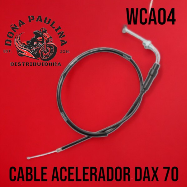 CABLE ACELERADOR COMPLETO HD DAX 70 TOWO