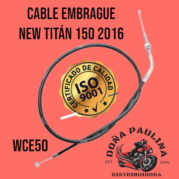 CABLE EMBRAGUE NEW TITAN 150 2016 TOWO