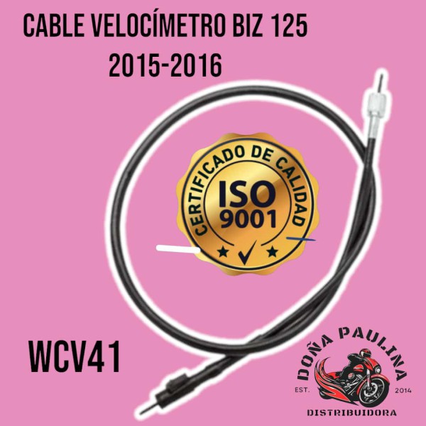 CABLE VELOCIMETRO HD BIZ 125 (2015-2016)  TOWO
