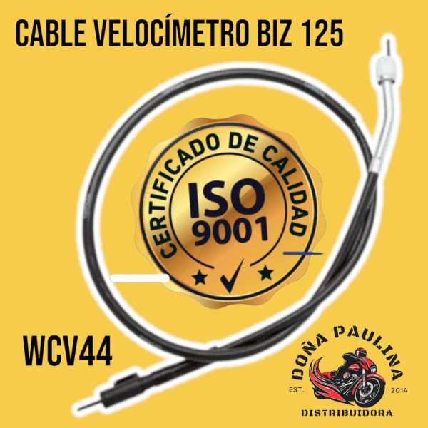 CABLE VELOCIMETRO COMPLETO HD BIZ 125 TOWO
