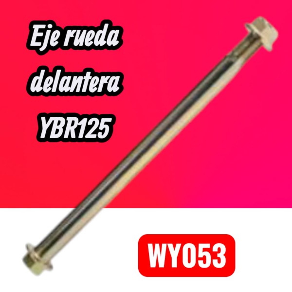 EJE RUEDA DELANTERA YH YBR125 (x5) NITRO