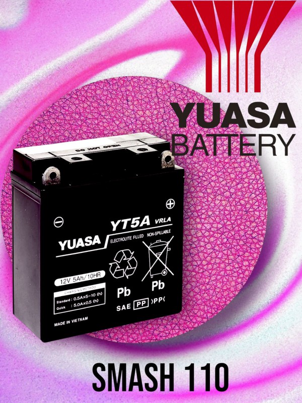 BATERIA 12N5/YB5L -GEL - YUASA