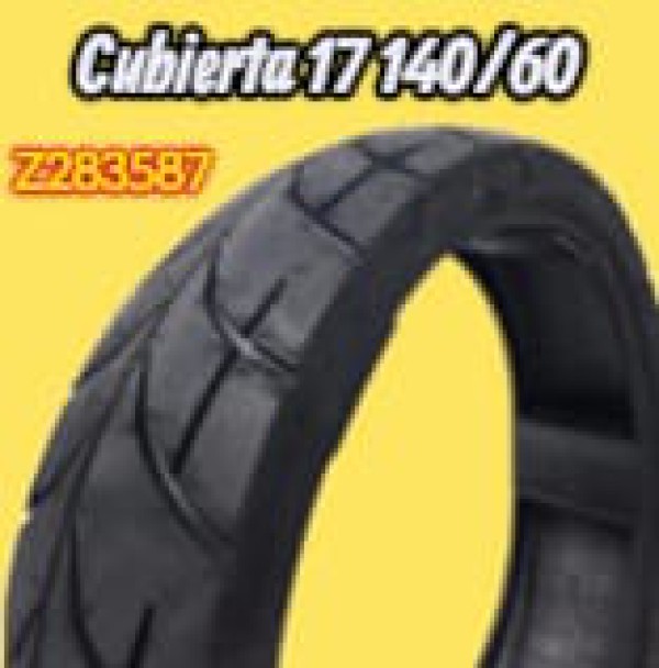 CUBIERTA 140 60 17 USO SIN CAMARA 2306 TL FAR
