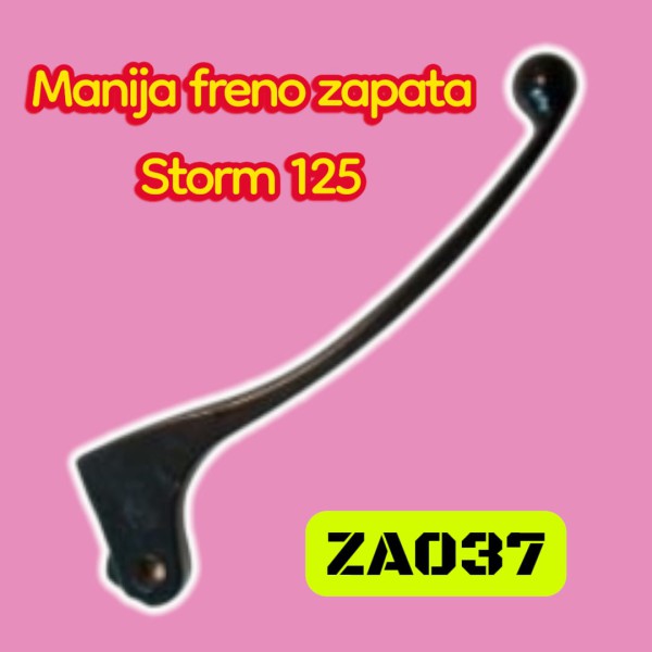 MANIJA FRENO ZAPATA HD STORM NITRO