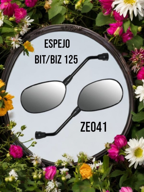 ESPEJOS NEGRO SMASH 10MM PAR CATIIMOTO