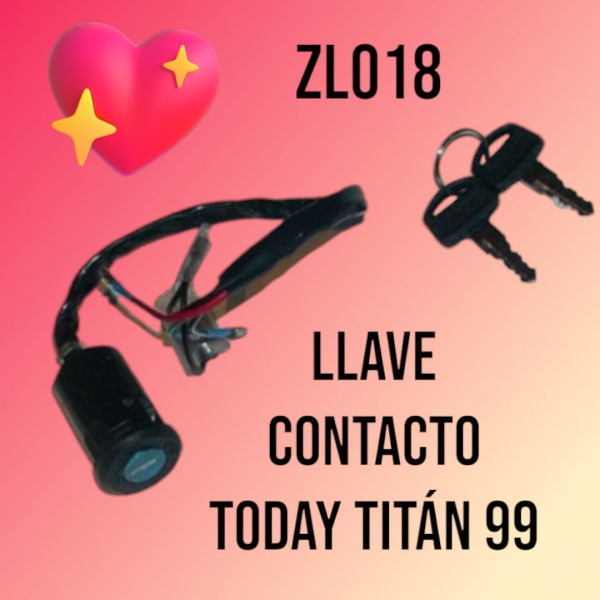 LLAVE CONTACTO TODAY-TITAN 99 TOWO
