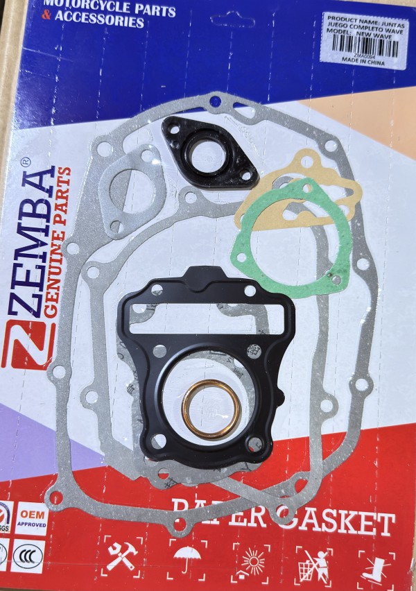 JUNTAS MOTOR COMPLETO NEW WAVE ZEMBA