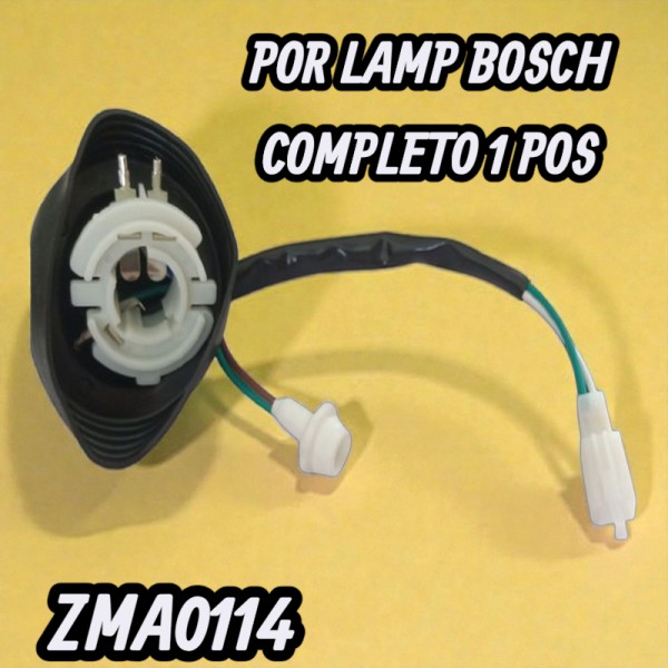 PORTA LAMPARA BOSCH COMP C/1 POS. ZEMBA
