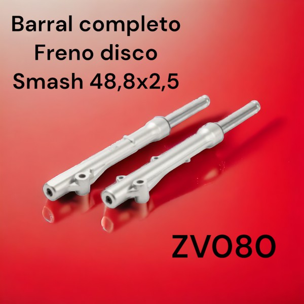 BARRAL COMPLETO F/DISCO SMASH  (48,8 x 2,5) NITRO