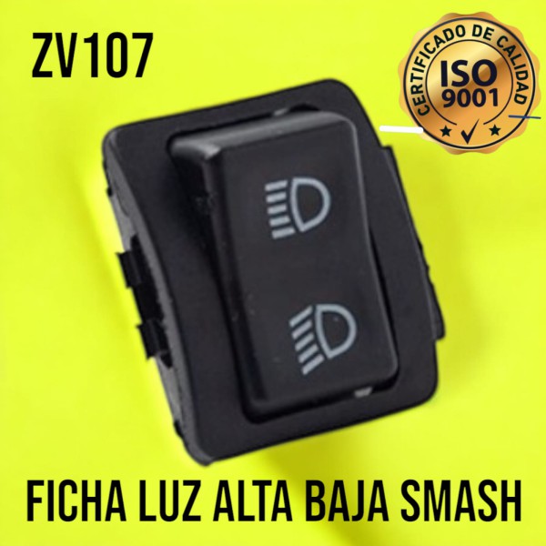 FICHAL LUZ ALTA BAJA BOLSA X 5 $ X UNID SMASH BIT NITRO