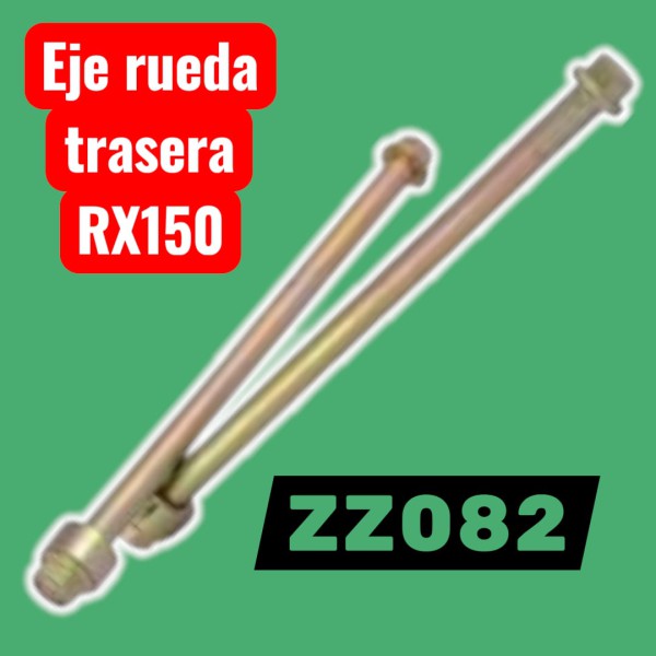 EJE RUEDA TRASERA ZN RX 150 (x5) NITRO