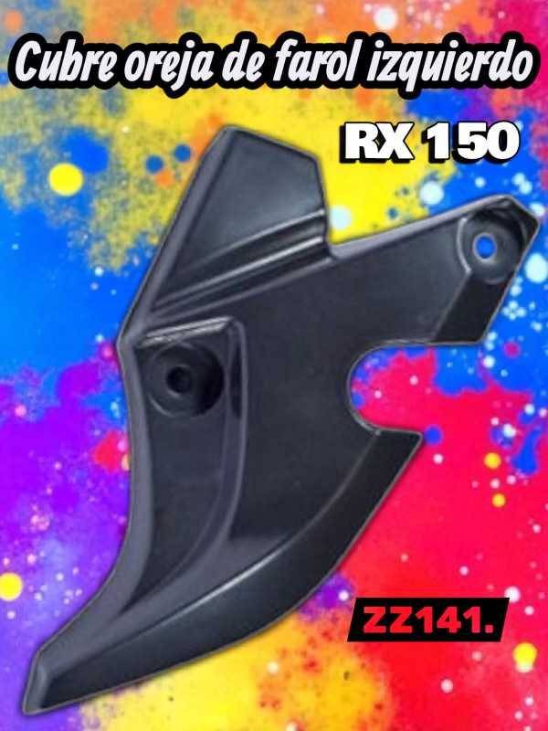CUBRE OREJA DE FAROL IZQUIERDO  RX 150 NITRO